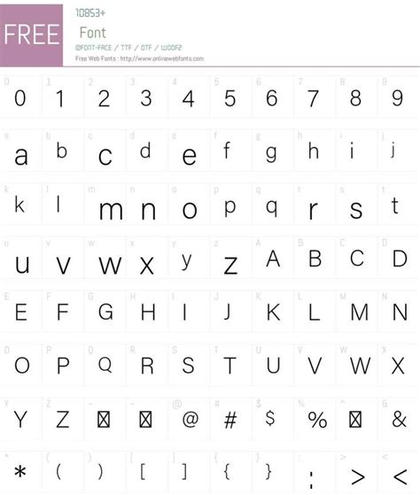 AcuminVariableConcept font, free download without registration.